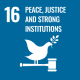 16 peace,justice and strong institutions